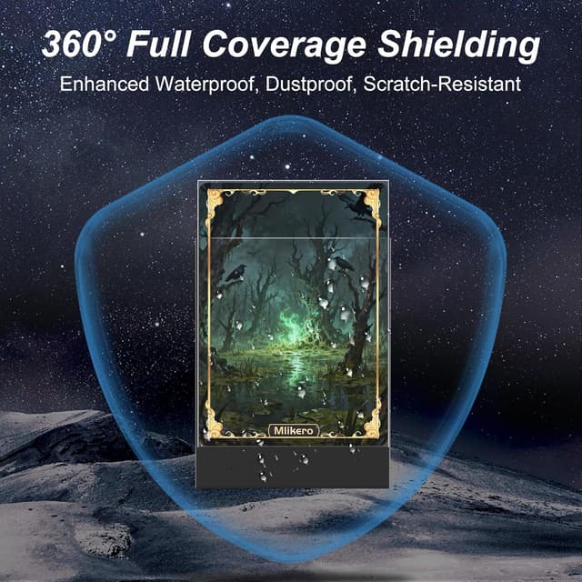 Thumbnail 5 de Mlikero 600 Pcs Card Sleeves 64 x 89 mm 🎲