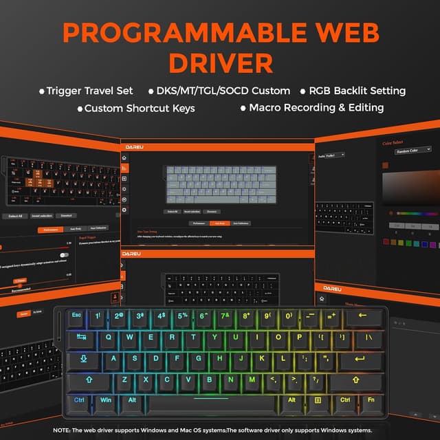 Thumbnail 6 de DAREU EK60 HE tastiera gaming 8000 Hz
