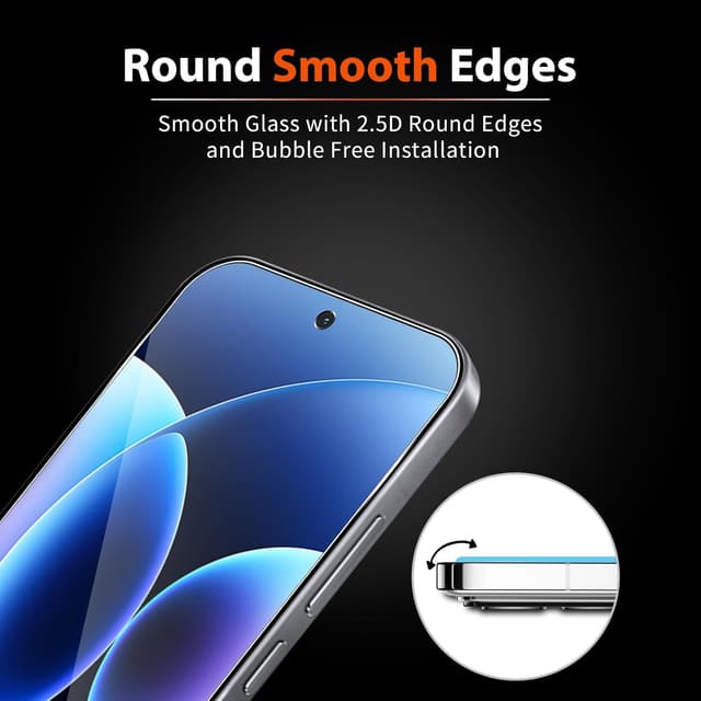 Detalle 2 de LiiLaa Hydrogel Displayschutzfolie für Xiaomi 17/17 Pro (2 Stück) mit Positionierhilfe