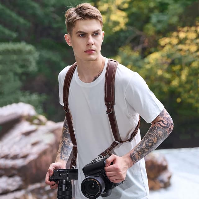 Detalle de Padwa Dual Camera Harness Strap for 20kg