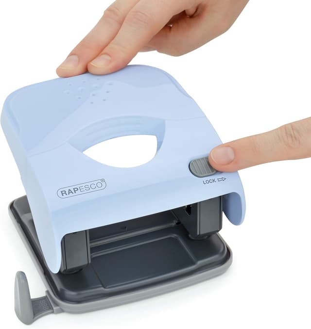 Detalle 1 de Rapesco 1528 X5-40ps Perforadora de 2 Agujeros