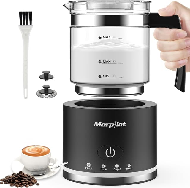 Detalle de morpilot Milk Frother 500 ml