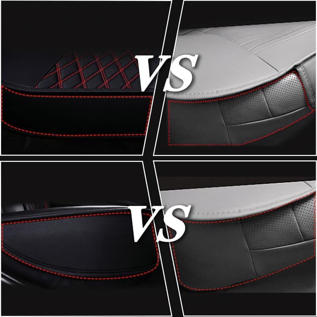 Thumbnail 3 de WANGIRL Sitzbezug Rückbank Schwarz Rot