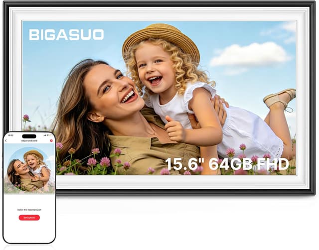 Detalle de Frameo Digital Photo Frame WiFi 64GB
