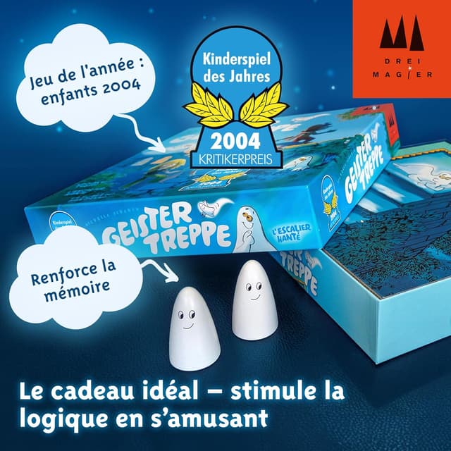 Thumbnail 6 de Schmidt Spiele 88930 Escalier hanté (Jeux de Société) — DREI Magier