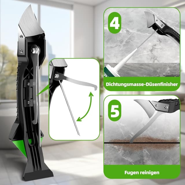 Thumbnail 4 de Silikonentferner 5-in-1 Fugenkratzer