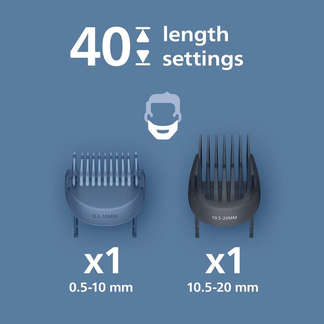Detalle de Philips BT3660/15 Beard Trimmer, 40 Settings