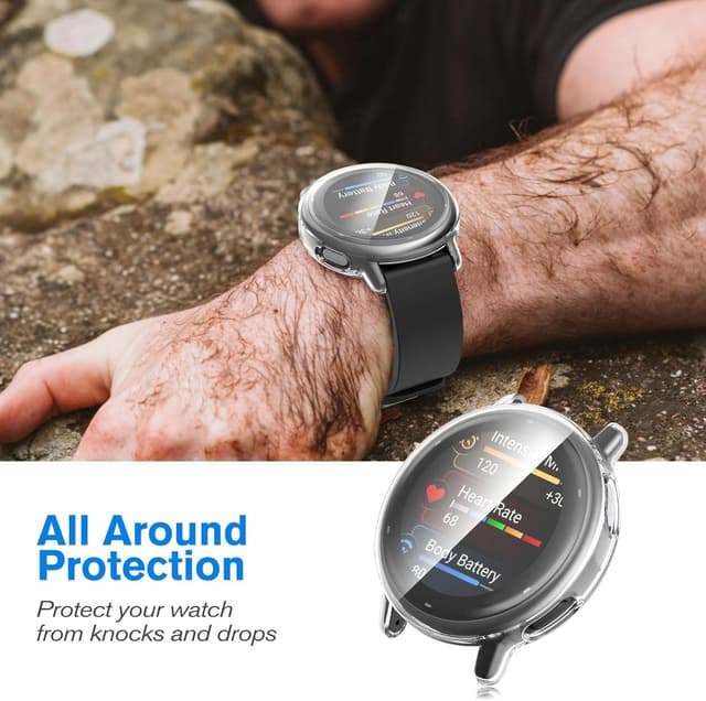 Detalle de Fintie 3-Pack Screen Protector for Garmin Vivoactive 5 with Soft TPU Full Cover