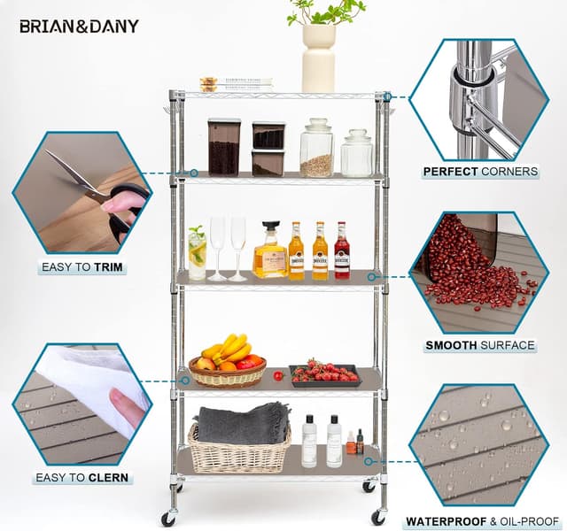 Thumbnail 3 de BRIAN & DANY Wire Shelf Liner 18x24