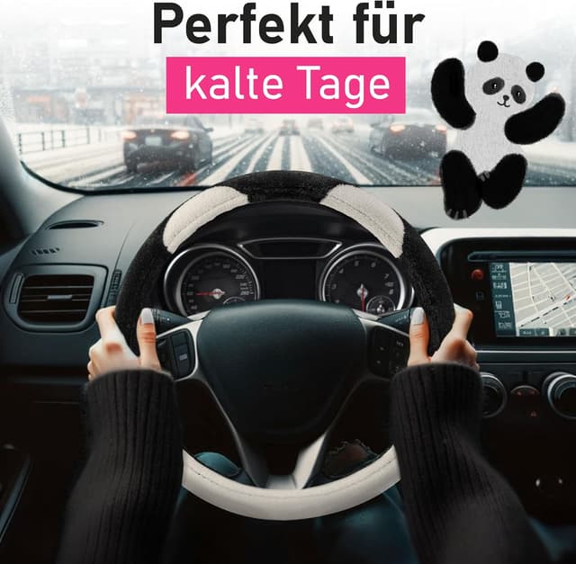 Thumbnail 2 de Upgrade4cars Lenkradbezug Plüsch 37-39 cm