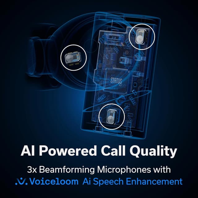 Detalle 2 de Status Pro X wireless earbuds with 52dB ANC