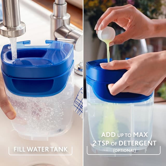 Thumbnail 6 de Vileda H2PrO Flat Mop lavapavimenti 1,2 L 🧹