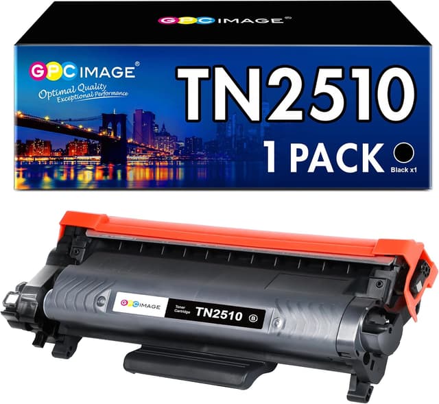 Detalle de GPC Image TN2510 Toner Cartridge Black 1200 pages