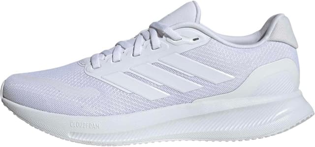 Detalle de adidas Men’s Runfalcon 5 Running Shoes in Cloud White (7.5 UK)