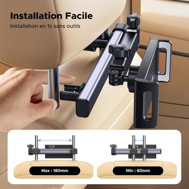 Thumbnail 3 de UGREEN Support tablette voiture 9,8 pouces