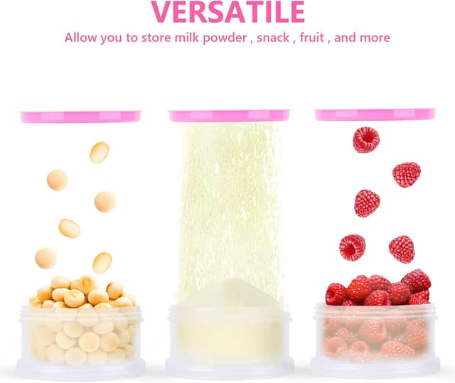 Thumbnail 3 de Vicloon Milk Powder Dispenser 2-Pack