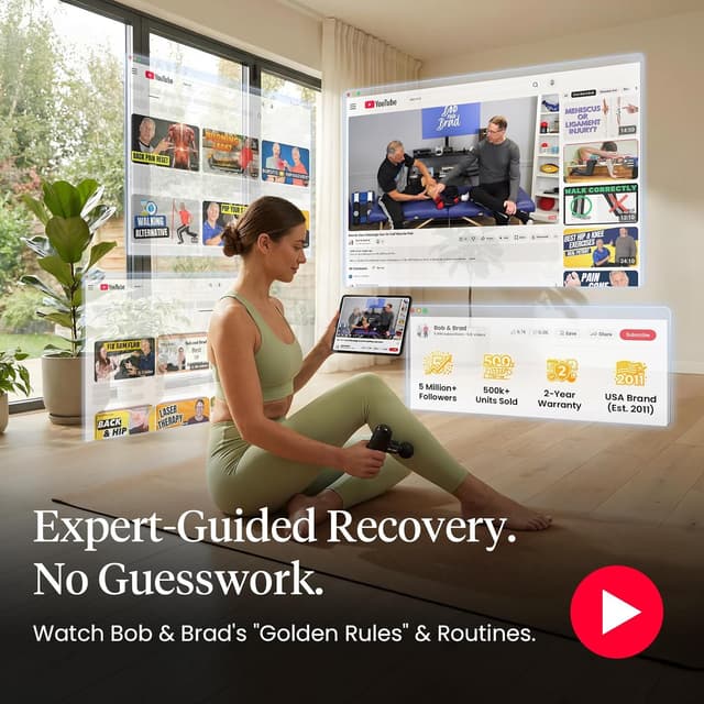 Thumbnail 4 de Bob and Brad Q2 Mini Massage Gun 35lbs