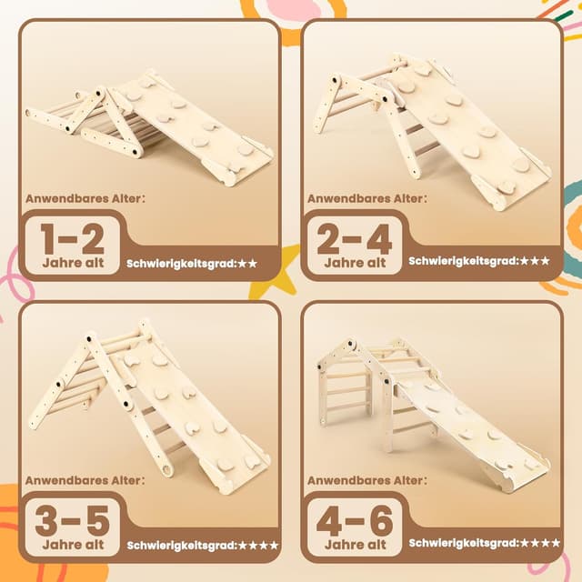 Thumbnail 6 de Montessori Klettergerüst 8-in-1 Indoor Set