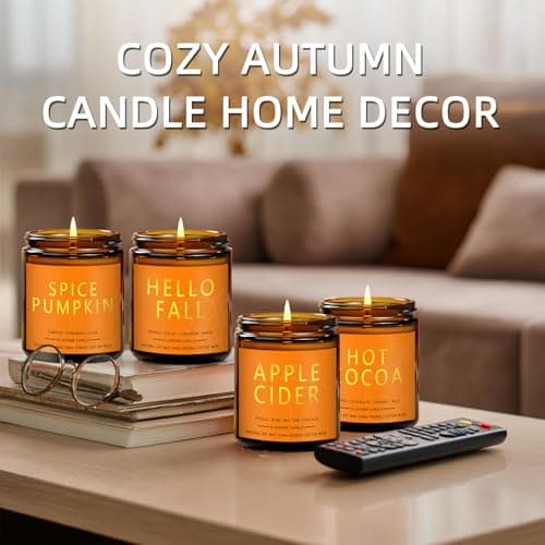 Thumbnail 8 de Fall Candles Set 4-Pack ⚡