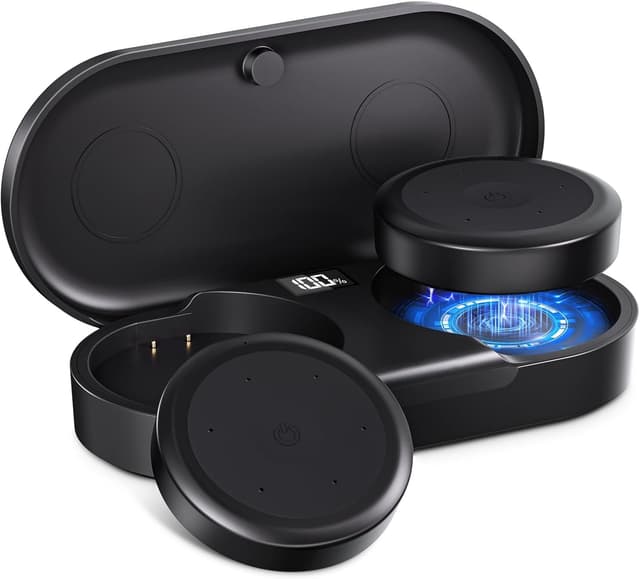 Detalle de Doohoeek Helmkopfhörer – True-Wireless-Ohrhörer fürs Audio-Ready-Helm-Setup mit Bluetooth 5.3