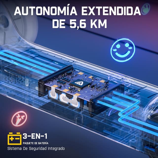 Detalle 2 de FanttikRide K9 Pro Patinete eléctrico 10 km/h