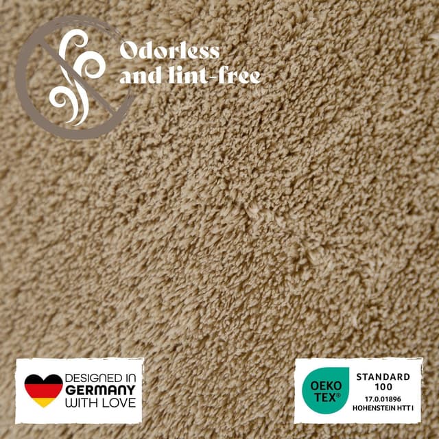 Detalle de TT Home Alfombra Salón Beige Oscuro 240x340cm 🏡