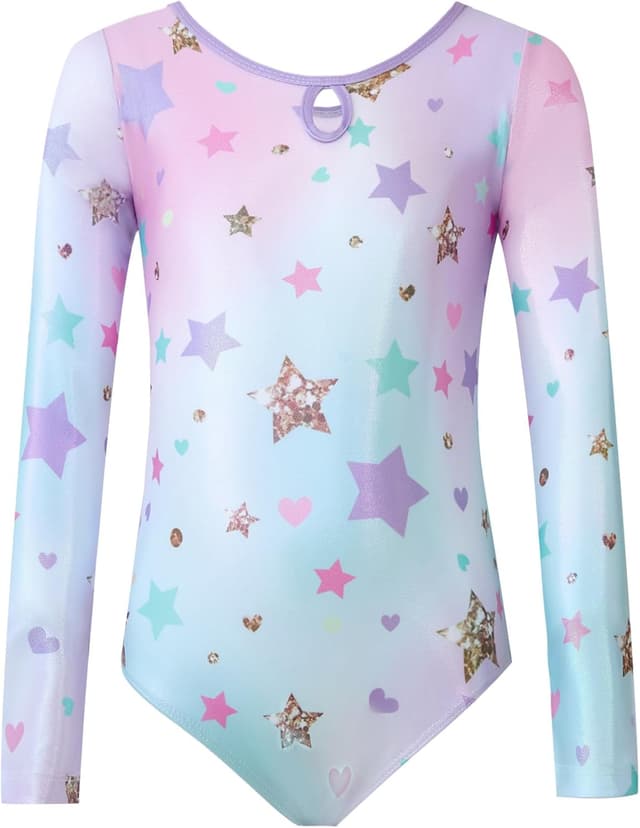 Thumbnail 6 de Tstiti Gymnastics leotard for girls, long sleeve