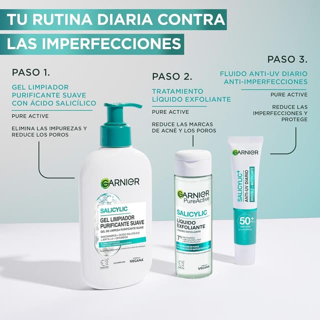 Thumbnail 5 de Garnier Pure Active Pack x2 Gel Hidratante 250ml