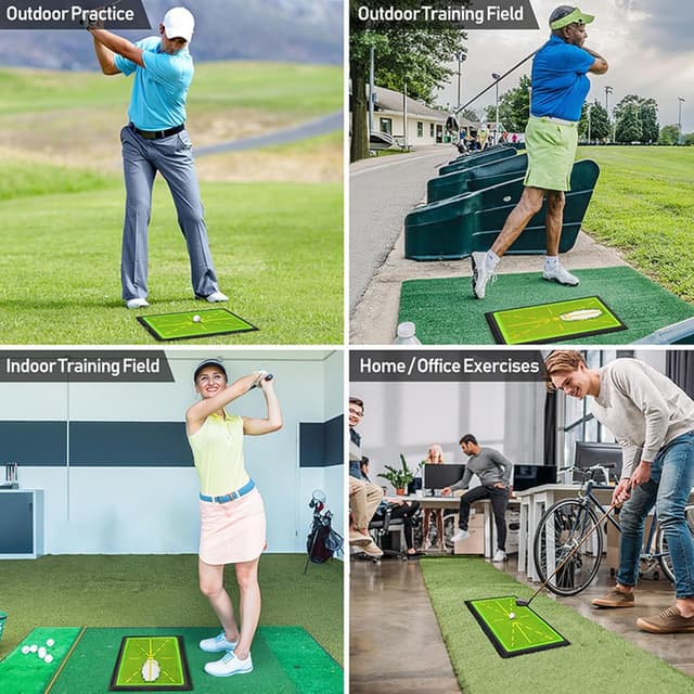 Thumbnail 6 de Hirabbi Golf Swing Mat 17.7in ⛳