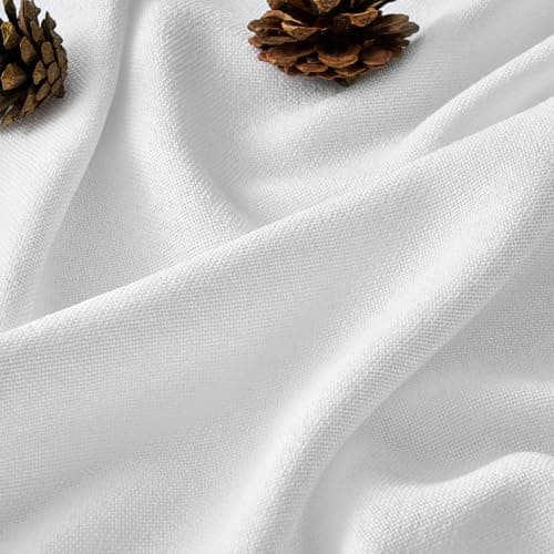 Thumbnail 2 de CUTEWIND Cortinas de Lino Blancas para Sala y Dormitorio 🏡