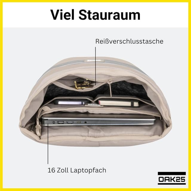 Thumbnail 4 de OAK25 Rucksack Rolltop reflektierend đ