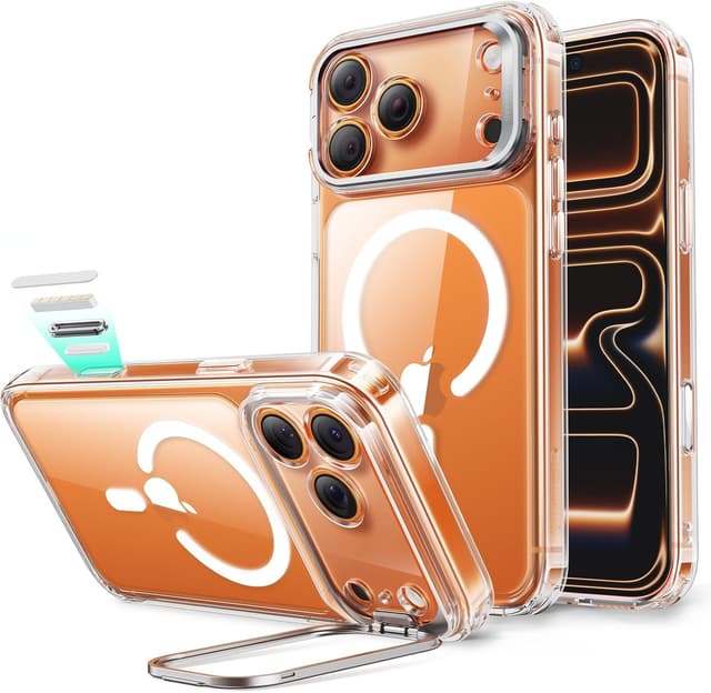 Detalle de ESR iPhone 17 Pro Max case with MagSafe and camera cover