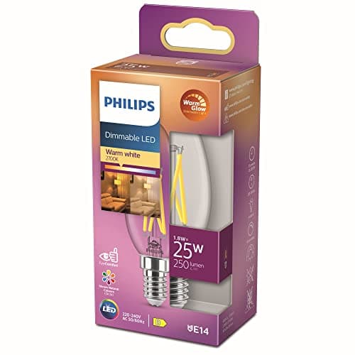 Detalle de Philips B35 E14 Bombilla LED regulable 25W