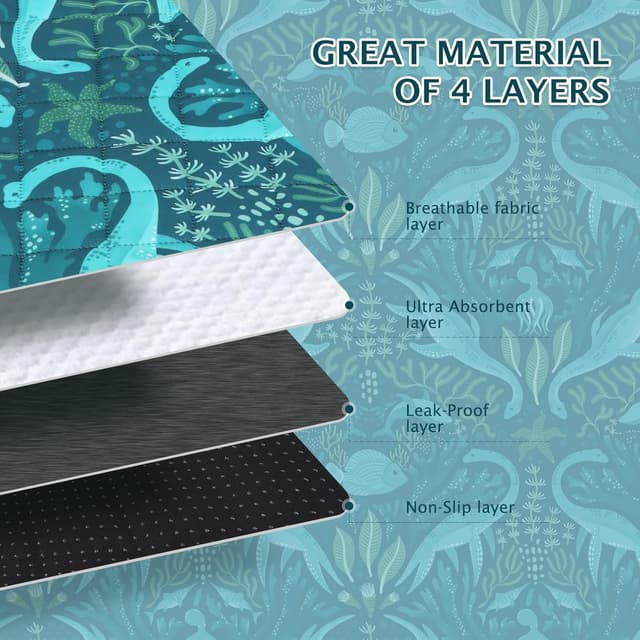 Thumbnail 5 de BVAGSS XH081 60x45 cm tappetini assorbenti per cani 🐾