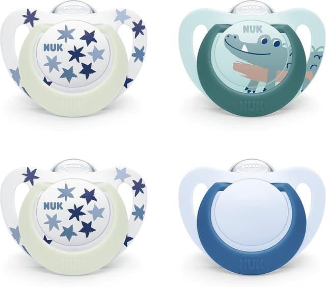 Imagen de NUK Star Day & Night 6–18 Months baby dummy en OfertitasTOP