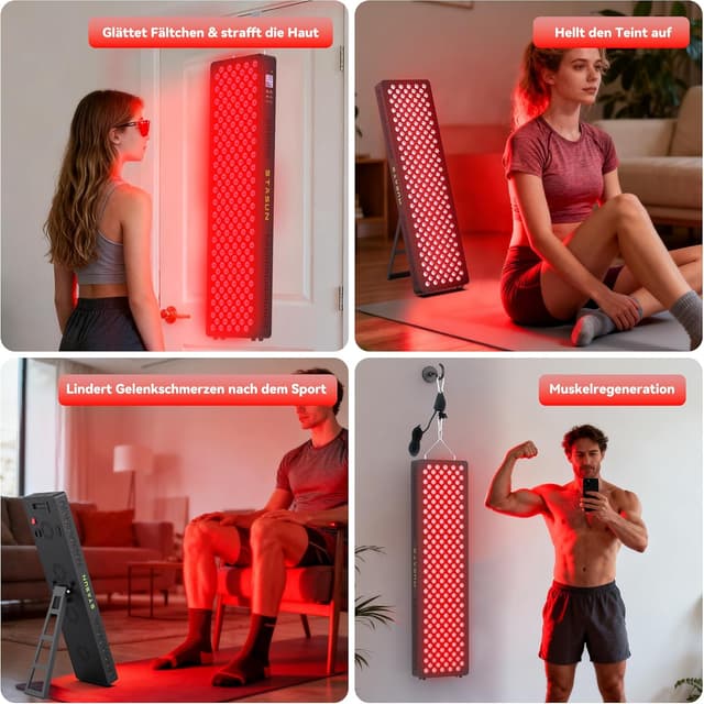 Thumbnail 6 de STASUN Rotlicht Therapiegerät 660 850 nm
