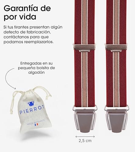 Thumbnail 3 de Bretelles PIERROT Homme 2,5 cm