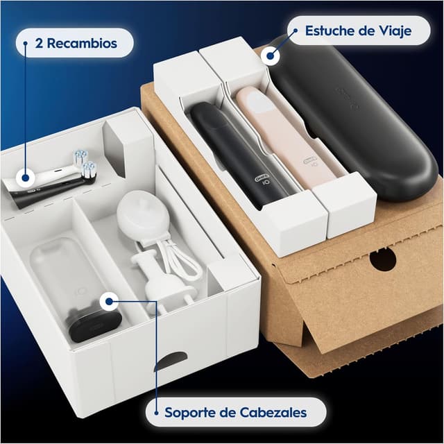 Detalle 2 de Oral-B iO 2 Pack cepillos eléctricos 2 unidades