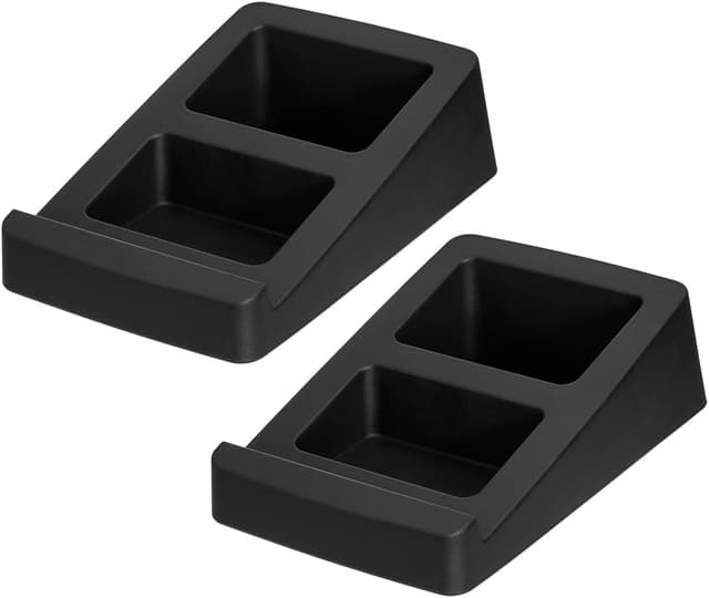 Detalle de myWall HS32-2L, supporto universale da tavolo per altoparlanti con smorzamento vibrazioni