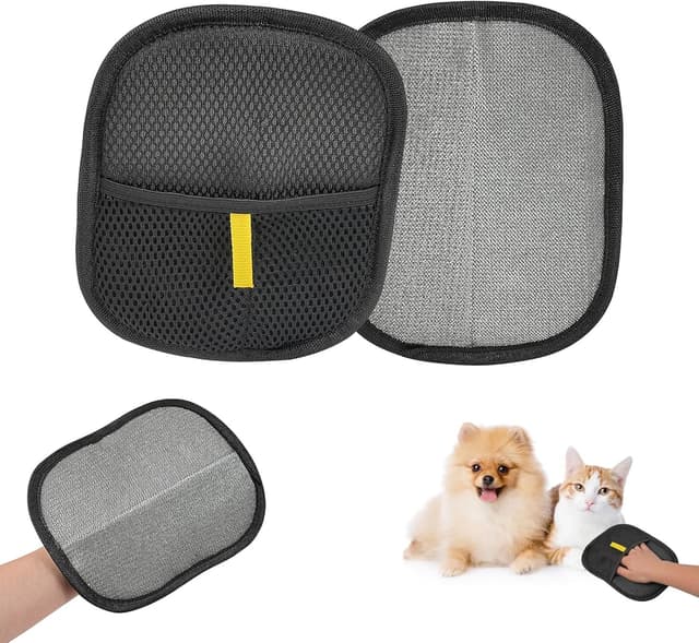 Imagen de runpeak Tierhaarentferner Handschuh 2 Stück 🐾 en OfertitasTOP