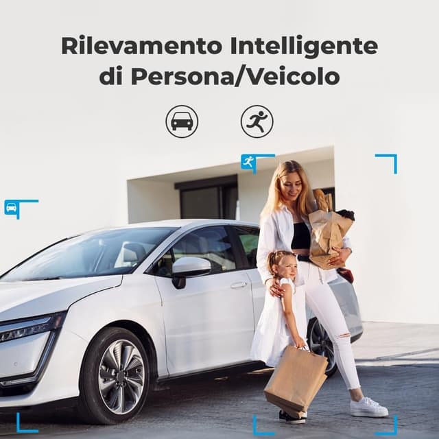 Detalle de Reolink 360° PTZ Videocamera Sorveglianza a Batteria con Pannello Solare (Argus PT Lite, WiFi, 3MP)