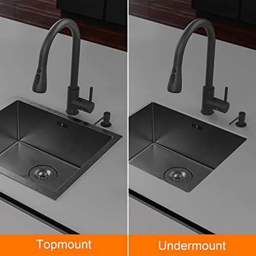 Thumbnail 2 de Ibergrif M85043B Fregadero 50×43 cm acero negro 🏠