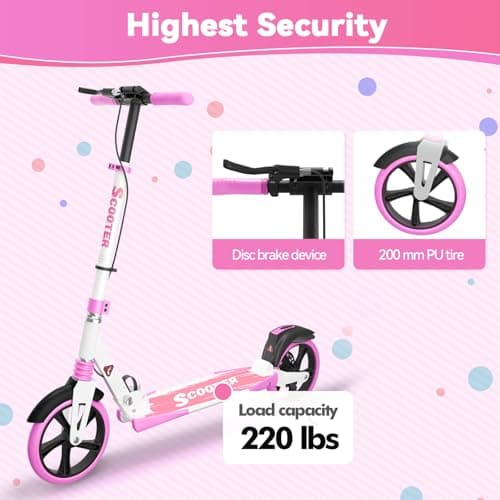 Thumbnail 1 de MEE GOO Foldable Scooter 200mm wheels