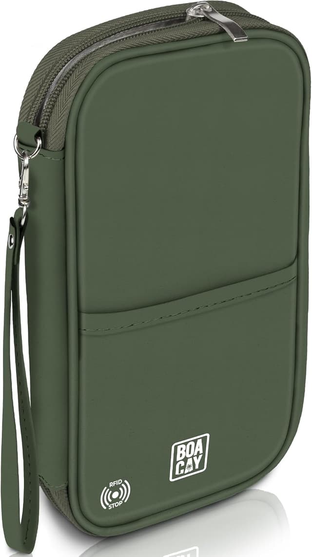 Imagen de BOACAY Family Passport Holder RFID Travel Wallet en OfertitasTOP