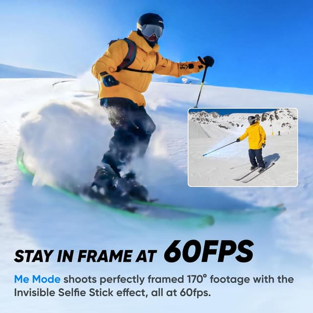 Thumbnail 6 de Insta360 X3 Kit Neve action cam 5.7K 72MP