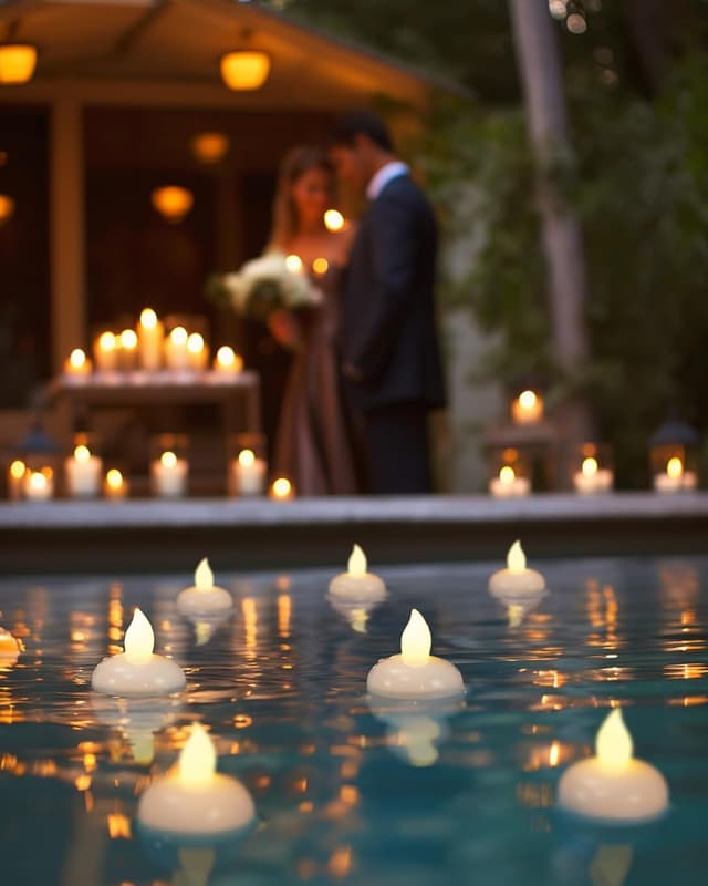 Thumbnail 5 de Homemory 24 Pack Floating Flameless Tealights