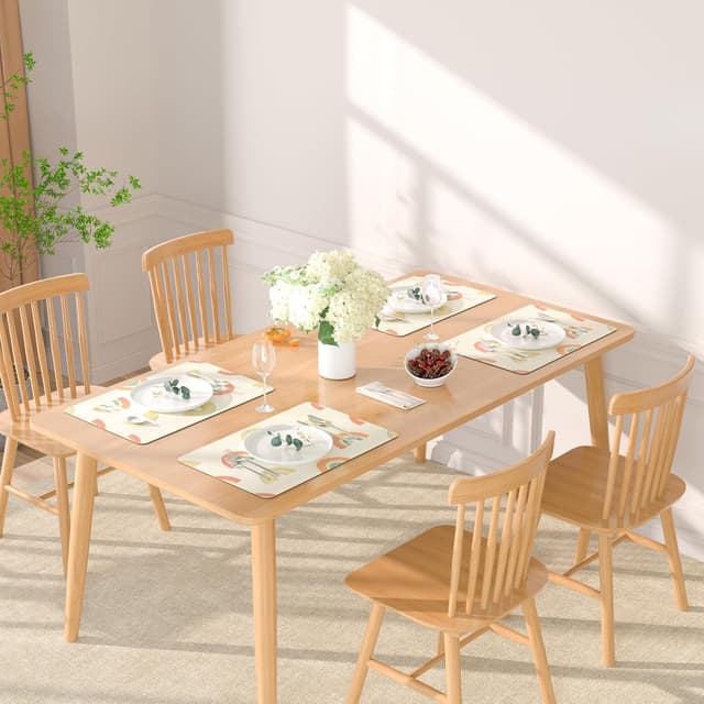 Thumbnail 6 de QIYI Platzsets Kunstleder Set 4er 45×30 cm