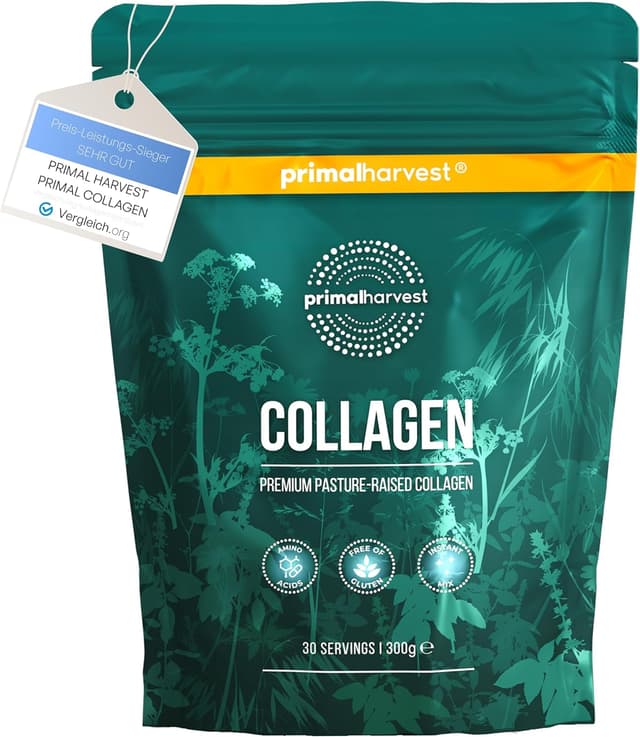 Detalle de Primal Harvest Collagen Pulver 300 g — Kollagenpeptide