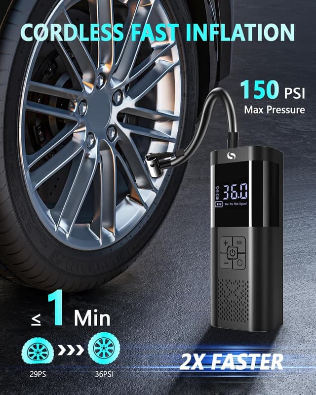 Thumbnail 1 de SERVOMASTER Compressore Aria Portatile 150PSI