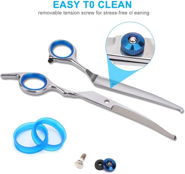 Thumbnail 4 de Gebogene Fellschere für Hunde und Katzen ✂